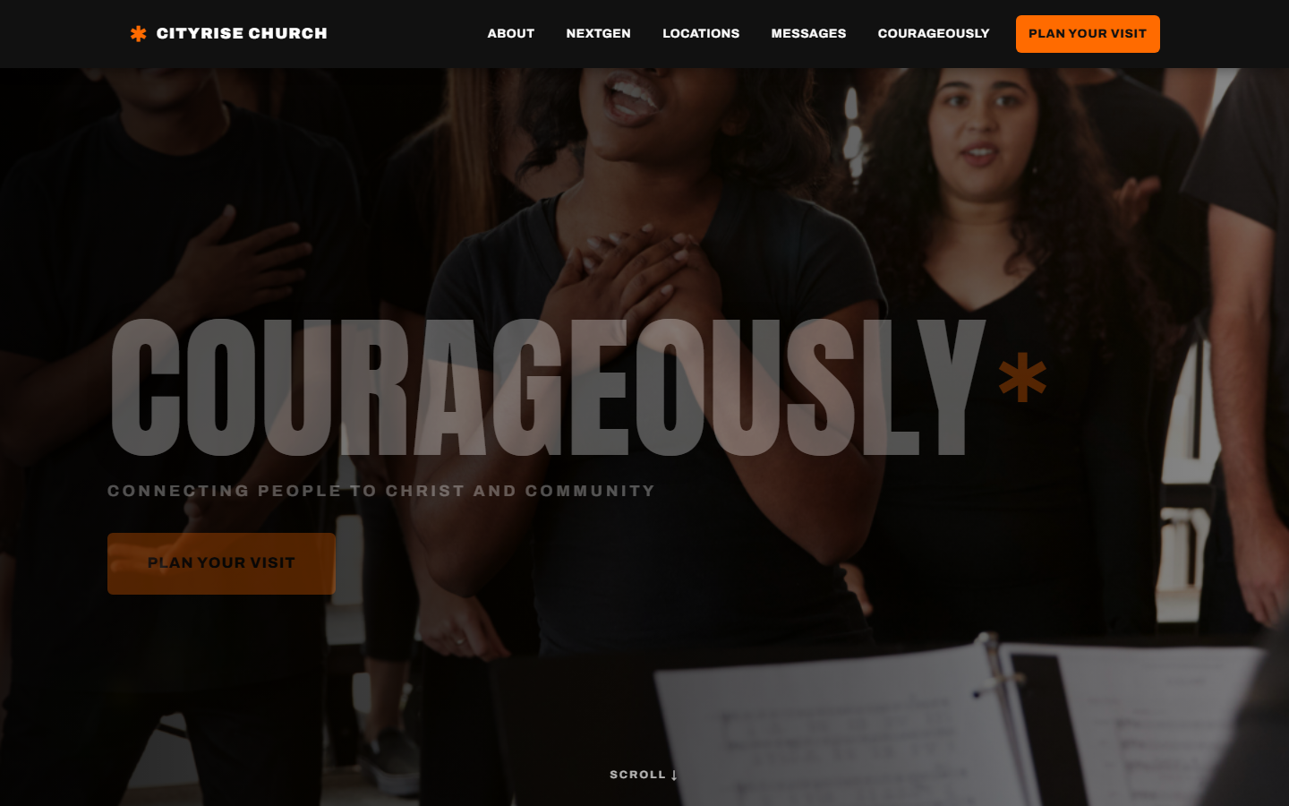 Cityrise Church website preview